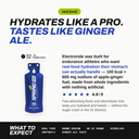 Apple Ginger Hydration, Energy & Electrolytes (600 mg of Sodium) Drink Mix 100 Kcal-Electroride
